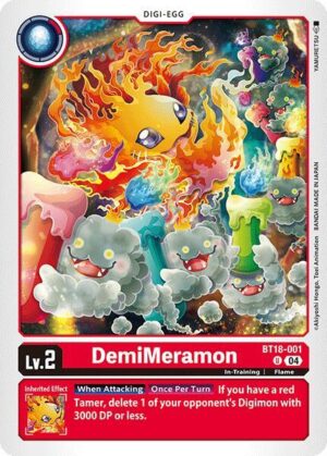 DemiMeramon - Release Special Booster 2.0 (BT18-001 U)