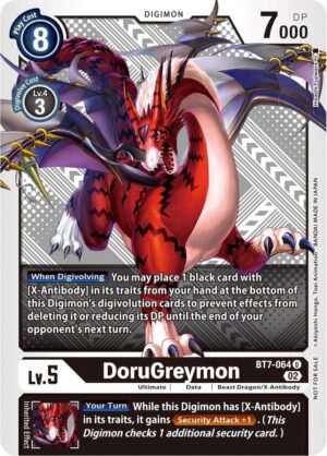 DoruGreymon (Winner Pack Xros Encounter) - Next Adventure (BT7-064 U)