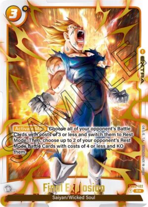 Final Explosion (Alternate Art) - Raging Roar Alternate Art Reprints (FB03_AR)