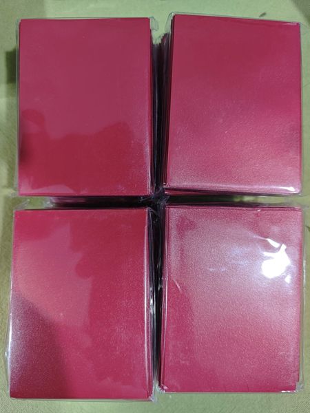 Folios Matte Standard Size x 50 - Rojos