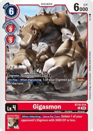 Gigasmon - Release Special Booster 2.0 (BT18-014 C)