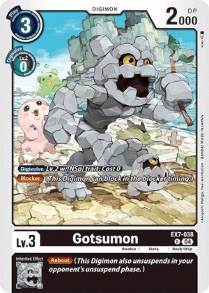 Gotsumon - Digimon LIBERATOR (EX7-038 U)