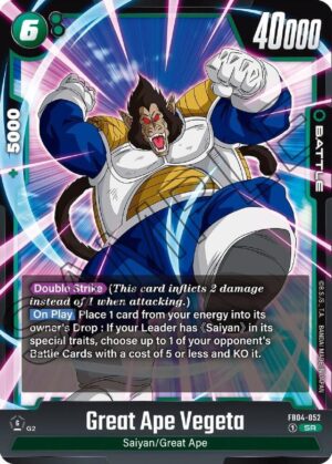 Great Ape Vegeta - Ultra Limit (FB04-052 SR)