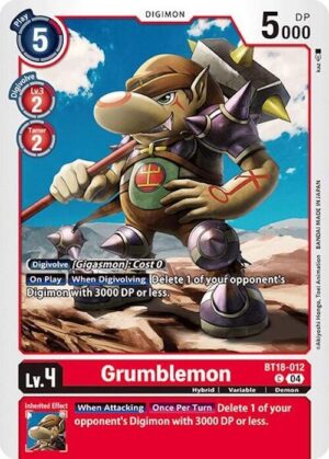 Grumblemon - Release Special Booster 2.0 (BT18-012 C)