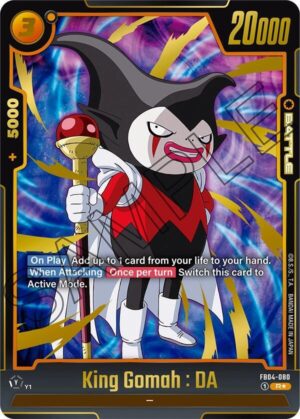 King Gomah : DA (Alternate Art) - Ultra Limit (FB04-080 R)