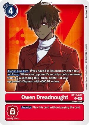 Owen Dreadnought - Release Special Booster 2.0 (BT18-087 U)