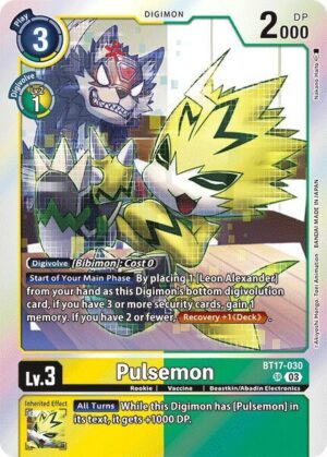 Pulsemon - Secret Crisis (BT17-030 SR)