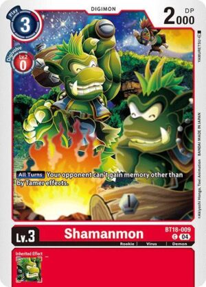 Shamanmon - Release Special Booster 2.0 (BT18-009 C)