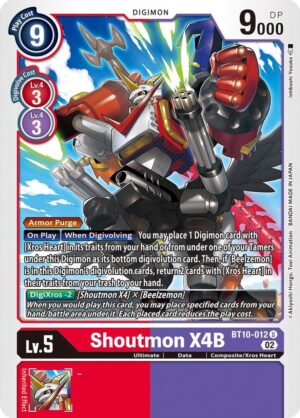 Shoutmon X4B - Xros Encounter (BT10-012 U)