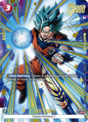 Son Goku - FB03-011 (Championship Pack 02) (Gold) - Tournament and Championship Promos (DBSFW_TPR)
