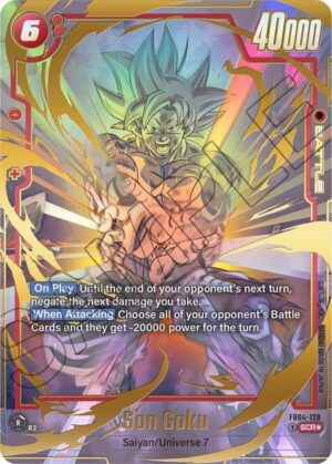 Son Goku - FB04-129 (Alternate Art) - Ultra Limit (FB04-129 SCR)