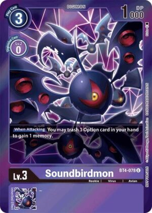 Soundbirdmon (Event Pack 2) - Great Legend (BT4-078 U)