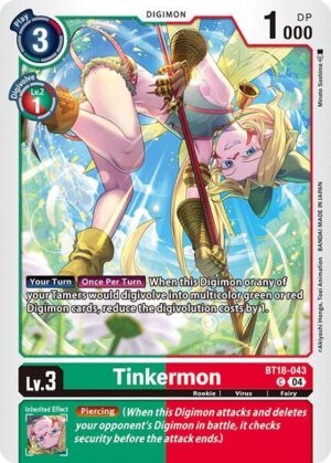 Tinkermon - Release Special Booster 2.0 (BT18-043 C)