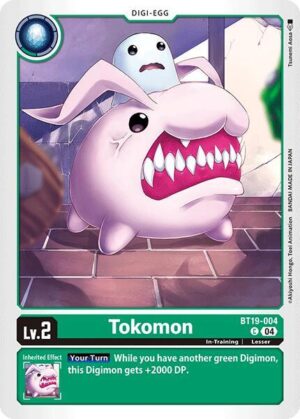 Tokomon - Release Special Booster 2.0 (BT19-004 C)