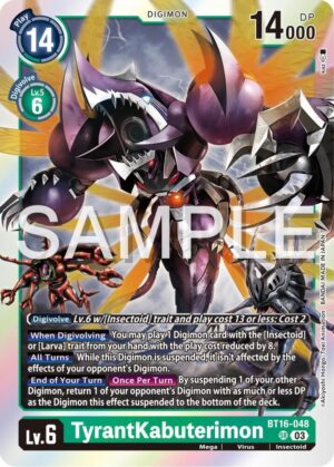 TyrantKabuterimon - Beginning Observer (BT16-048 SR)