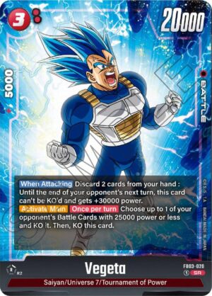 Vegeta - FB03-020 - Raging Roar (FB03-020 SR)