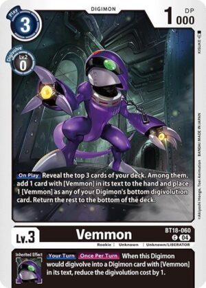 Vemmon - Release Special Booster 2.0 (BT18-060 C)