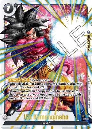 10x Kamehameha (Alternate Art) - Raging Roar Alternate Art Reprints (FB03_AR)