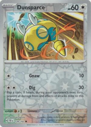 Dunsparce - 128/162 - Common Reverse Holo