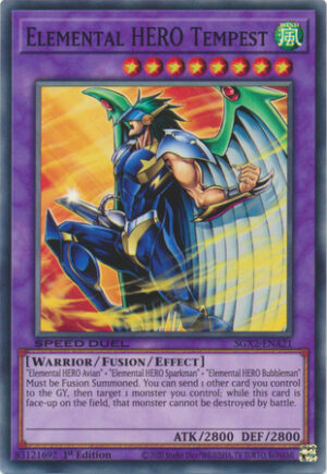 Elemental HERO Tempest - SGX2-ENA21 - Common