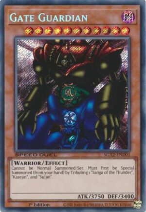 Gate Guardian - SGX2-END01 - Secret Rare