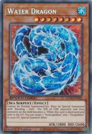 Water Dragon - SGX2-ENC01 - Secret Rare