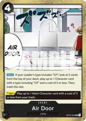 Air Door (Jolly Roger Foil) - Premium Booster -The Best- (PRB-01)