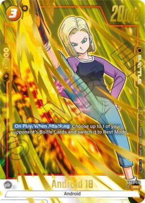 Android 18 (Championship Pack 03) - Tournament and Championship Promos (DBSFW_TPR)