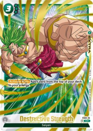 Destructive Strength (Championship Pack 03) - Tournament and Championship Promos (DBSFW_TPR)