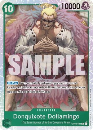 Donquixote Doflamingo (Reprint) - Premium Booster -The Best- (OP04-031 SR)