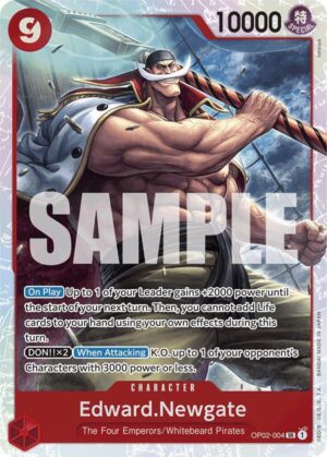 Edward.Newgate (Reprint) - Premium Booster -The Best- (PRB-01)