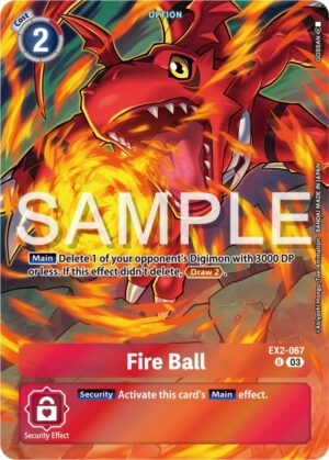 Fire Ball (Bonus Pack) - Starter Deck 17: Double Typhoon Advanced Deck Set (ST-17)