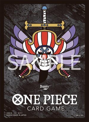 One Piece Card Game Official Sleeves - Buggy (10-Pack) - Bandai Card Sleeves