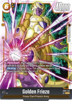 Golden Frieza - Blazing Aura (FB02-140 SCR)