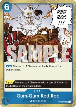 Gum-Gum Red Roc (Jolly Roger Foil) - Premium Booster -The Best- (PRB-01)