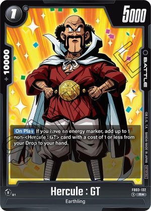 Hercule : GT (Tournament Pack 04) - Tournament and Championship Promos (DBSFW_TPR)