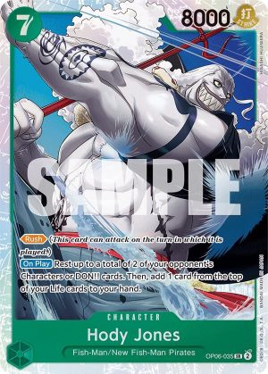 Hody Jones (035) - Wings of the Captain (OP06-035 SR)