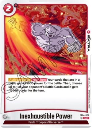 Inexhaustible Power - Ultra Limit (FB04-025 UC)