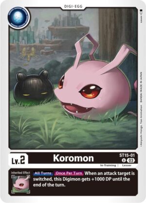 Koromon - Starter Deck 15: Dragon of Courage (ST15-01 U)