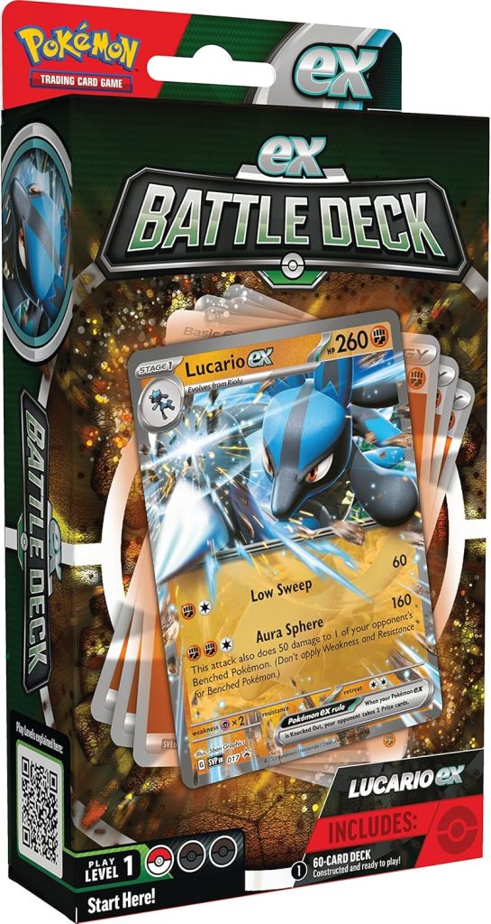 Pokemon Ex Battle Deck Lucario Ex