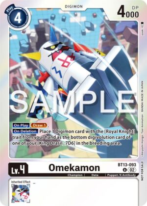 Omekamon (Event Pack 6) - Versus Royal Knights (BT13-093 U)