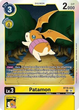 Patamon - Release Special Booster 2.0 (BT18-033 R)