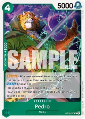 Pedro - Two Legends (OP08-030 R)