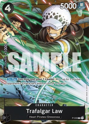 Trafalgar Law (Event Pack Vol. 4) - One Piece Promotion Cards (OP-PR)(P-038 P)