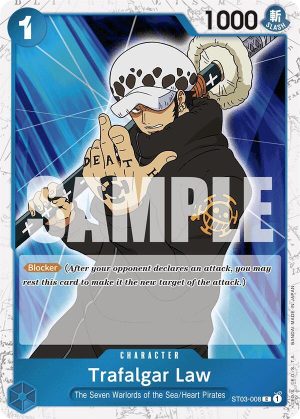 Trafalgar Law (ST03-008) (Jolly Roger Foil) - Premium Booster -The Best- (PRB-01)