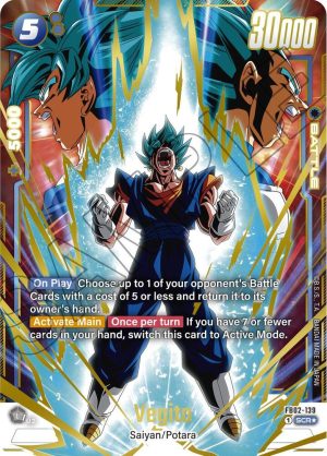 Vegito - FB02-139 (Alternate Art) - Blazing Aura (FB02-139 SCR)