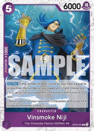 Vinsmoke Niji (OP06-065) (Jolly Roger Foil) - Premium Booster -The Best- (PRB-01)