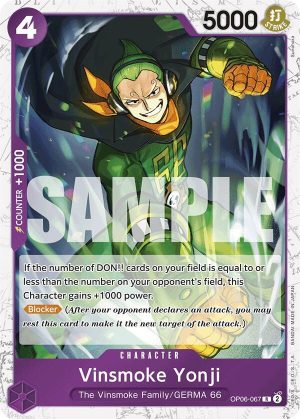 Vinsmoke Yonji (OP06-067) (Jolly Roger Foil) - Premium Booster -The Best- (PRB-01)