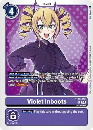 Violet Inboots - Release Special Booster 2.0 (BT18-093 U)