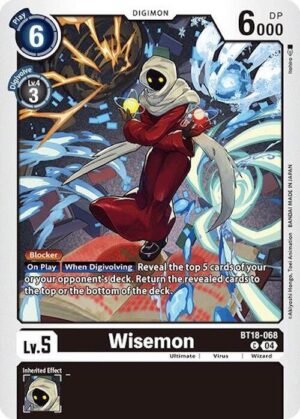 Wisemon - Release Special Booster 2.0 (BT18-068 C)